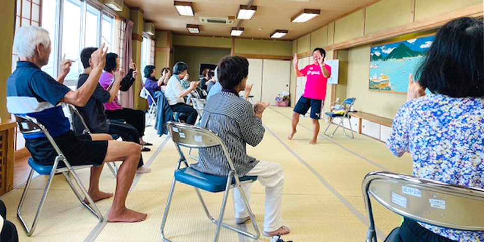 周免疫力アップ体操を開催しました