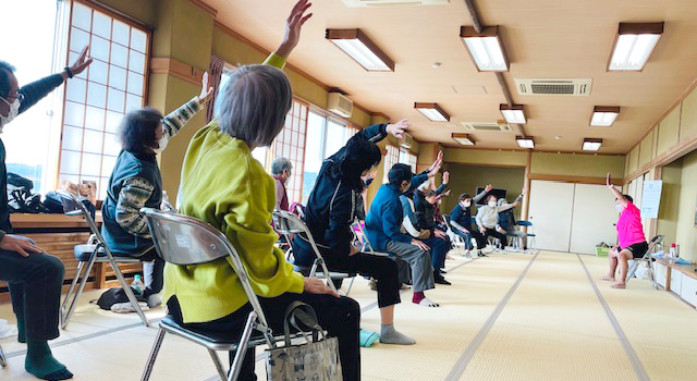 免疫力アップ体操を開催しました