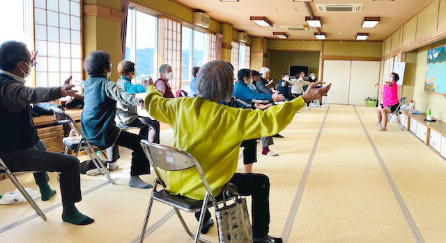 免疫力アップ体操を開催しました