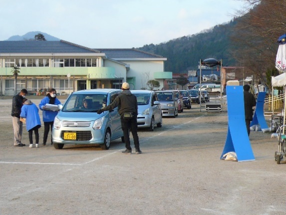 かの冬花火「銀嶺の舞」２０２０