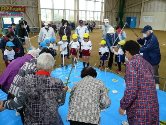 鹿野地区ふれあい運動会・第13回鹿野地区防災運動会