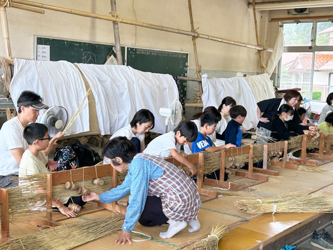 和紙すき体験